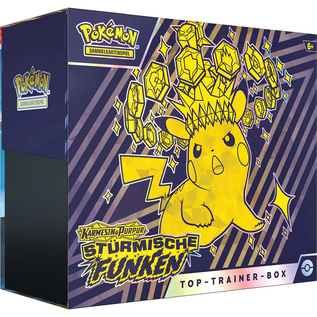 Pokemon Stürmische Funken Top Trainer Box (deutsch)
